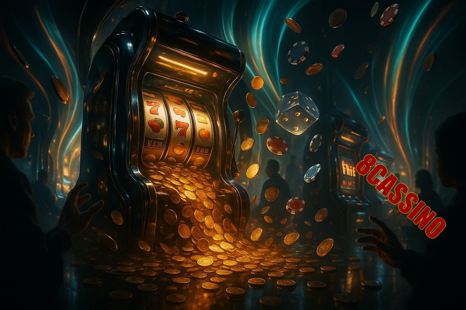 Diversos jogos de caça-níqueis